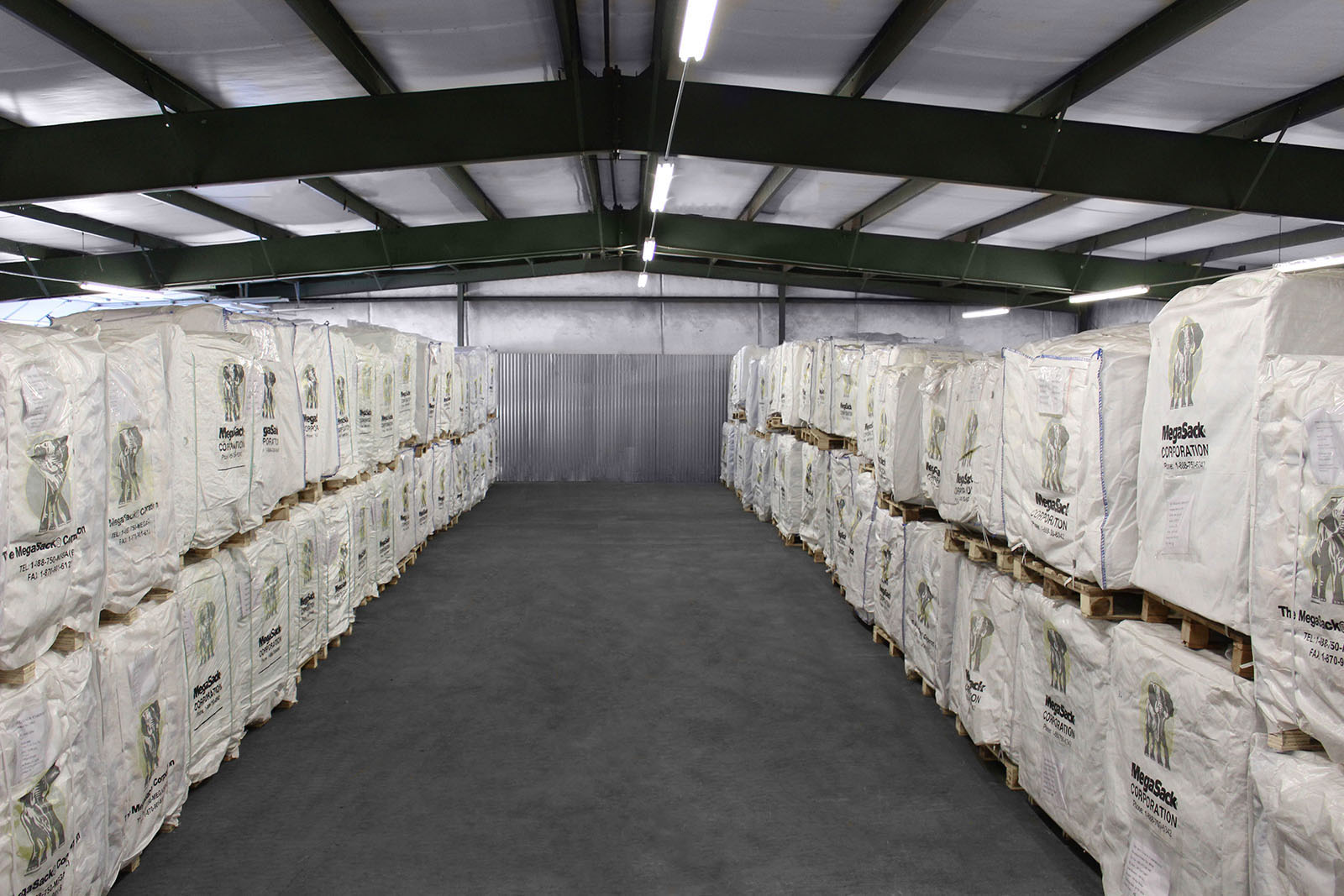 Inside MegaSack Warehouse